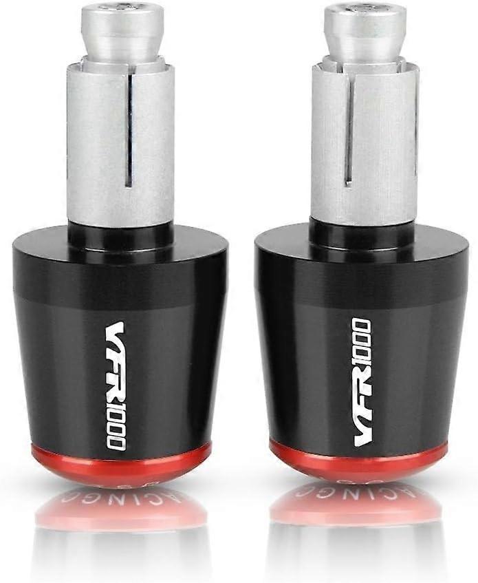 Motorcycle Handlebar Grips Motorcycle Accessories Handlebar Grips Ends 7/8" 22mm Handle Bar End Plug Caps for HONDA VTR1000F VFR 1000F VFR1000 F 2005