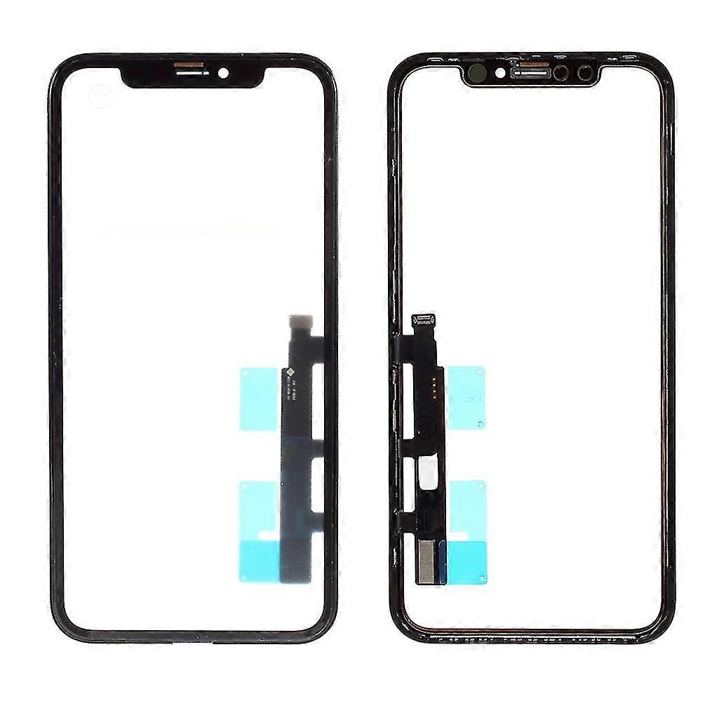 Touch Digitizer Screen Glass with Short Flex Cable+OCA Optical Clear Adhesive Sticker for iPhone XR