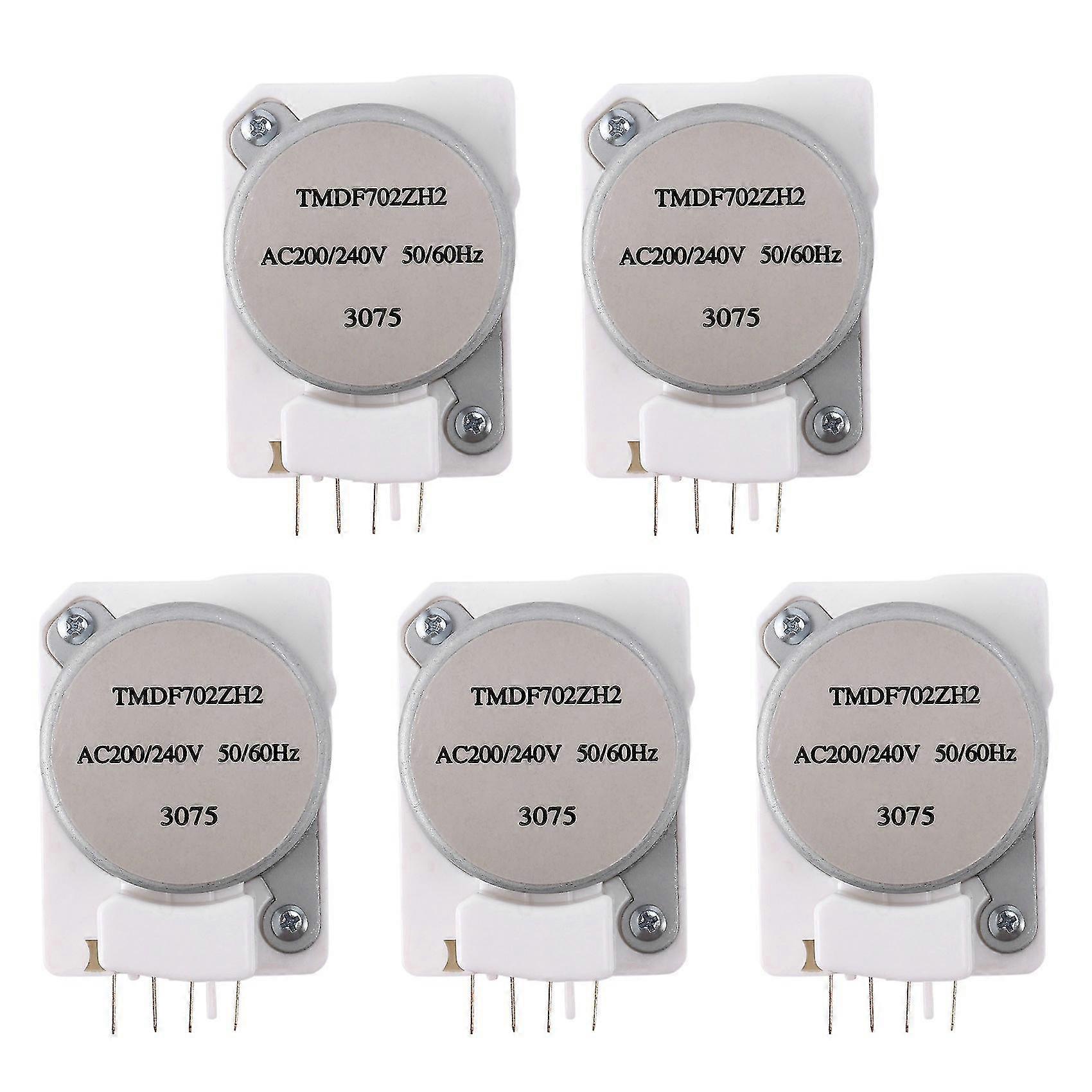 5x Refrigerator Defrost Timer Refrigerator Defrost Timer Defrost Controller Starter Tmdf702zh2