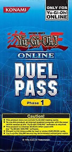 Yu-Gi-Oh On-Line Dual Passes 6 Pack (PC) - New & Sealed