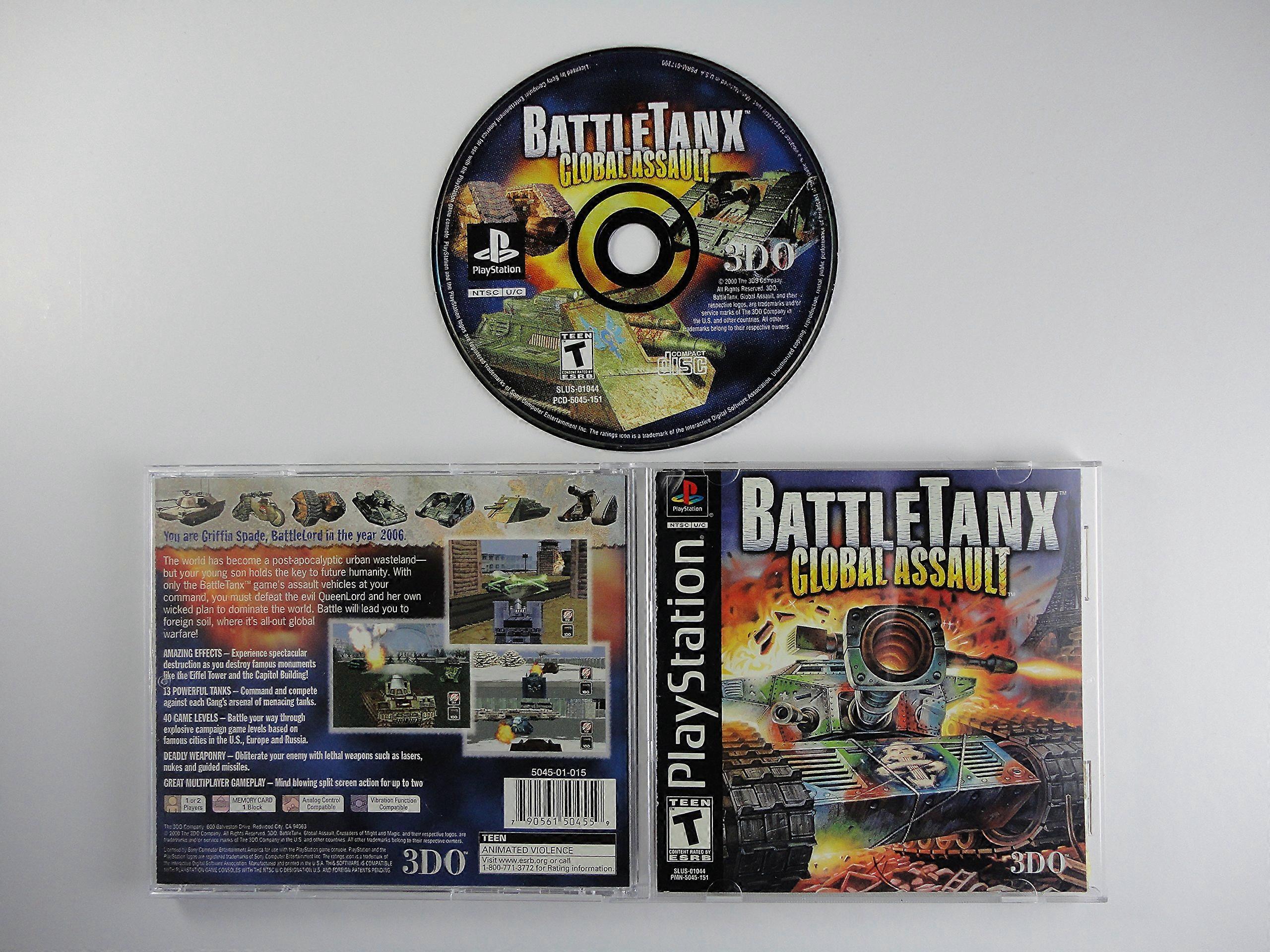 Battletanx Global Assault  Game -  - PAL - New & Sealed