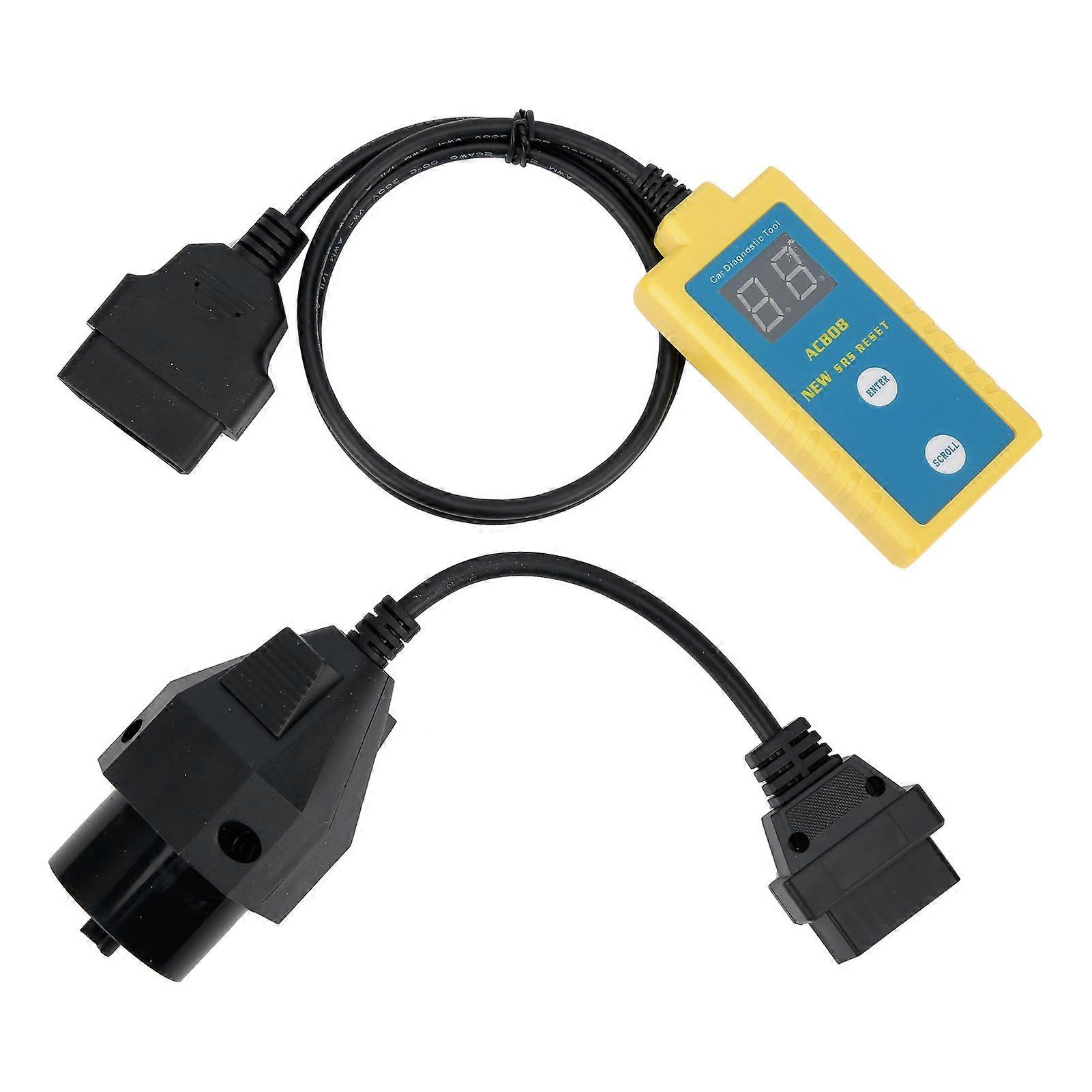 Auto SRS Diagnostic Tool Fault Code Reader Reset Scanner Fit for E36/E46/E34/E38/Z3/Z4/X5 YEMAA