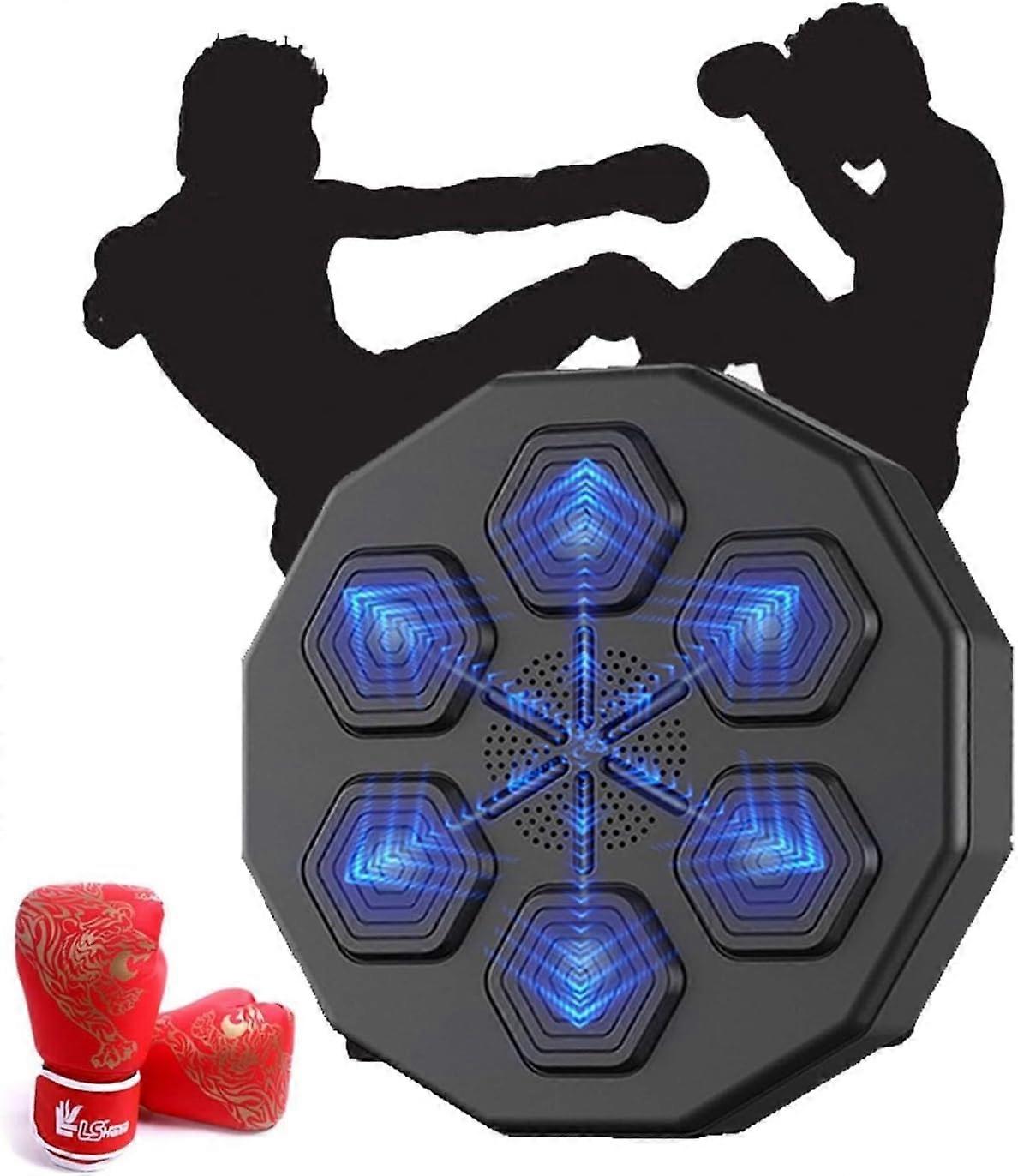 Smart Bluetooth Music Boxing Machine Boxing Training Punching Equipment Wall Mounted Boxing Target for Home Exercises