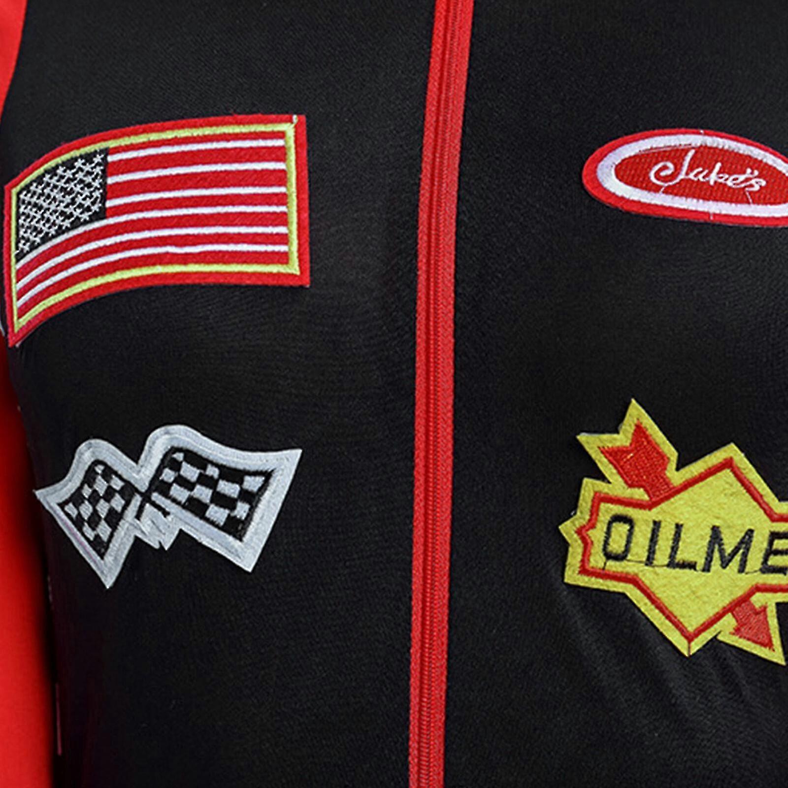 Women's Black Race Car Driver Costume Bodysuit