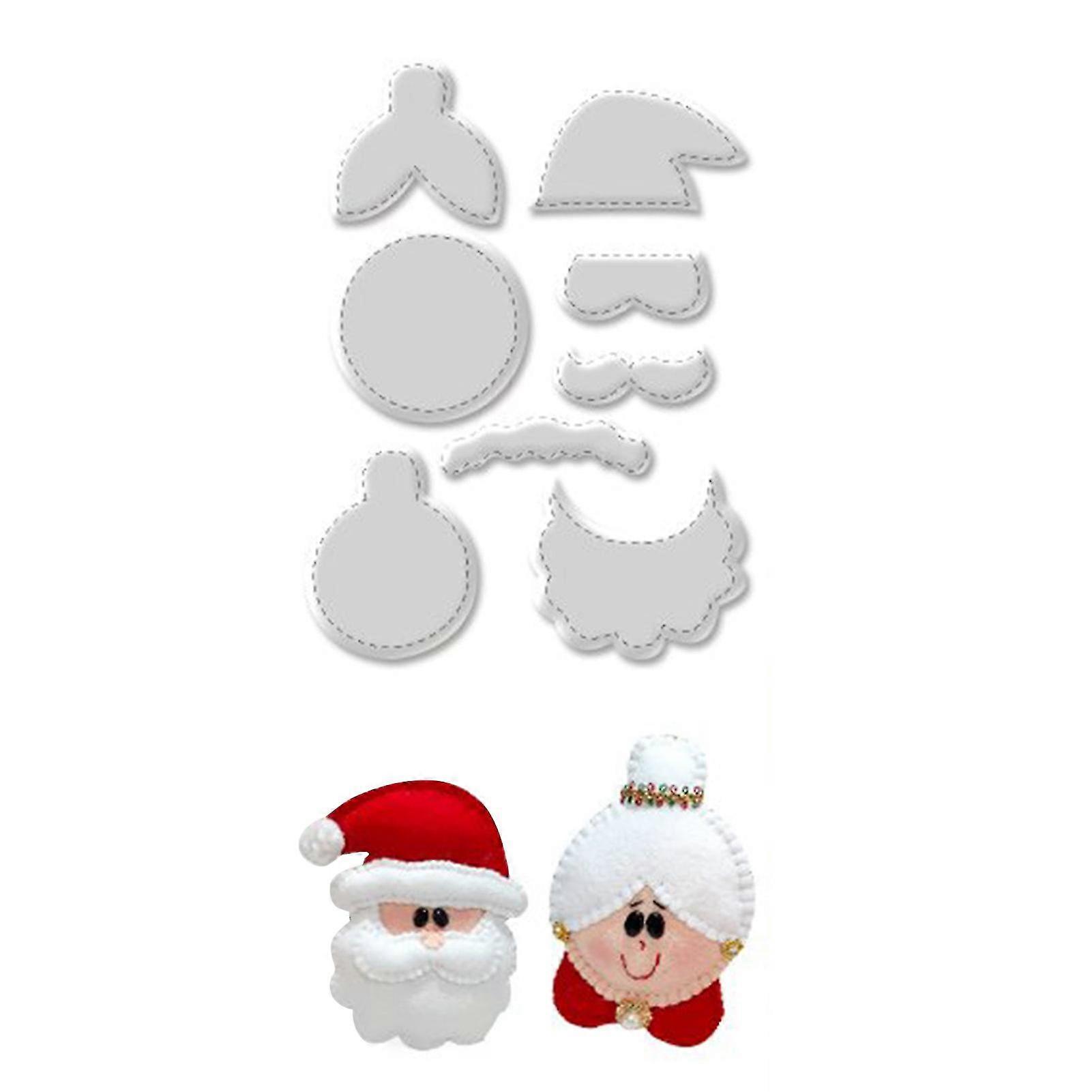 7pcs christmas quilting patchwork felt ball ruler set clear reusable sewing template for felt ball crafts design