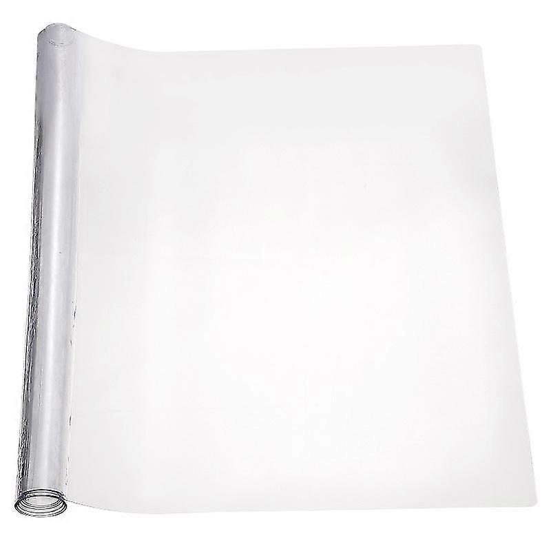 clear writing desk pad waterproof round desk protector durable writing mat