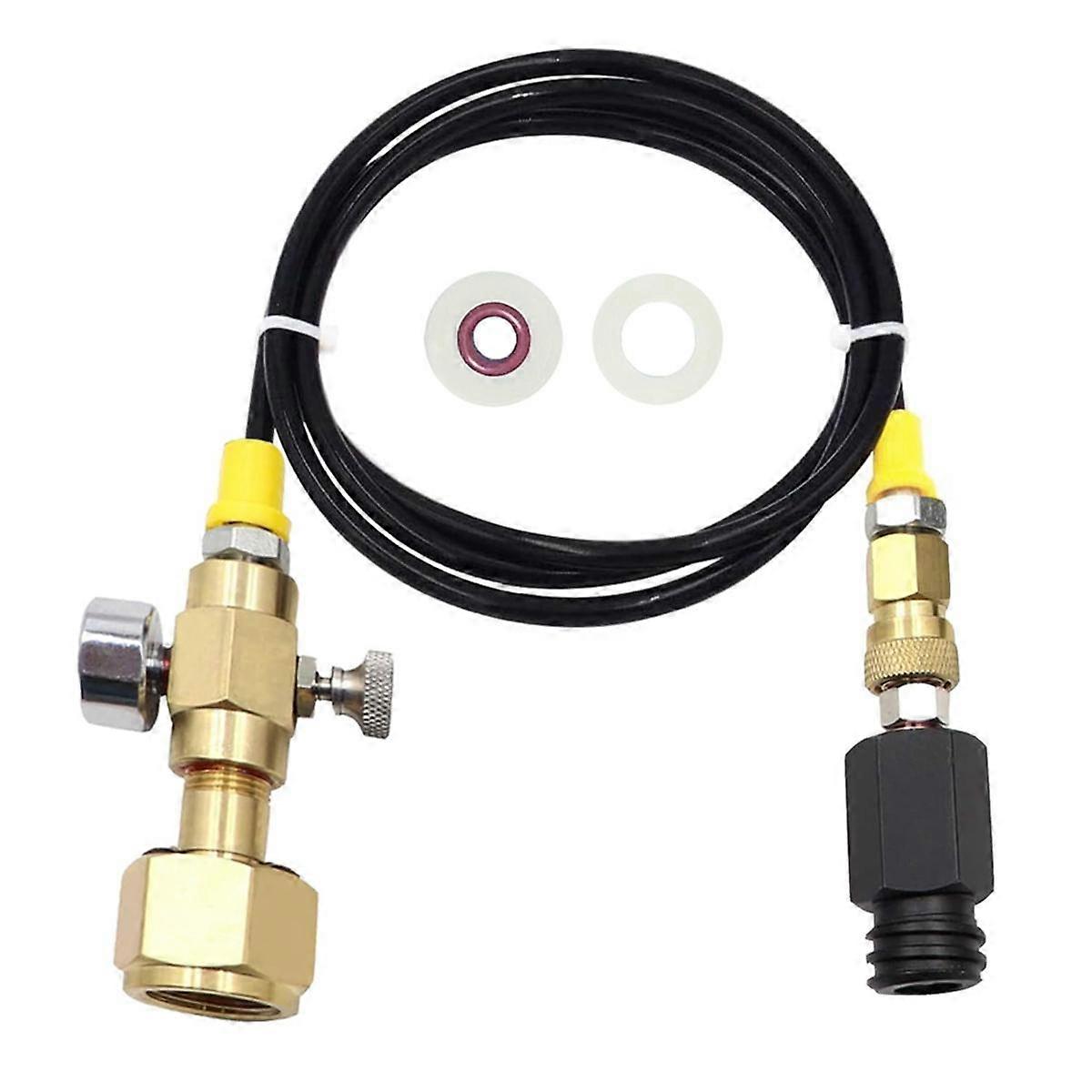 Upgraded CGA320 Co2 Tank Adapter Connects Directly to the Machine, Adapter for TR21-4 Water Machine