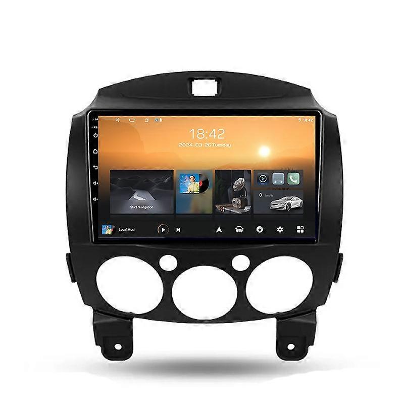 For Mazda 2 DE 2007 - 2014 Radio Multimedia Video Player WIFI Navigation GPS