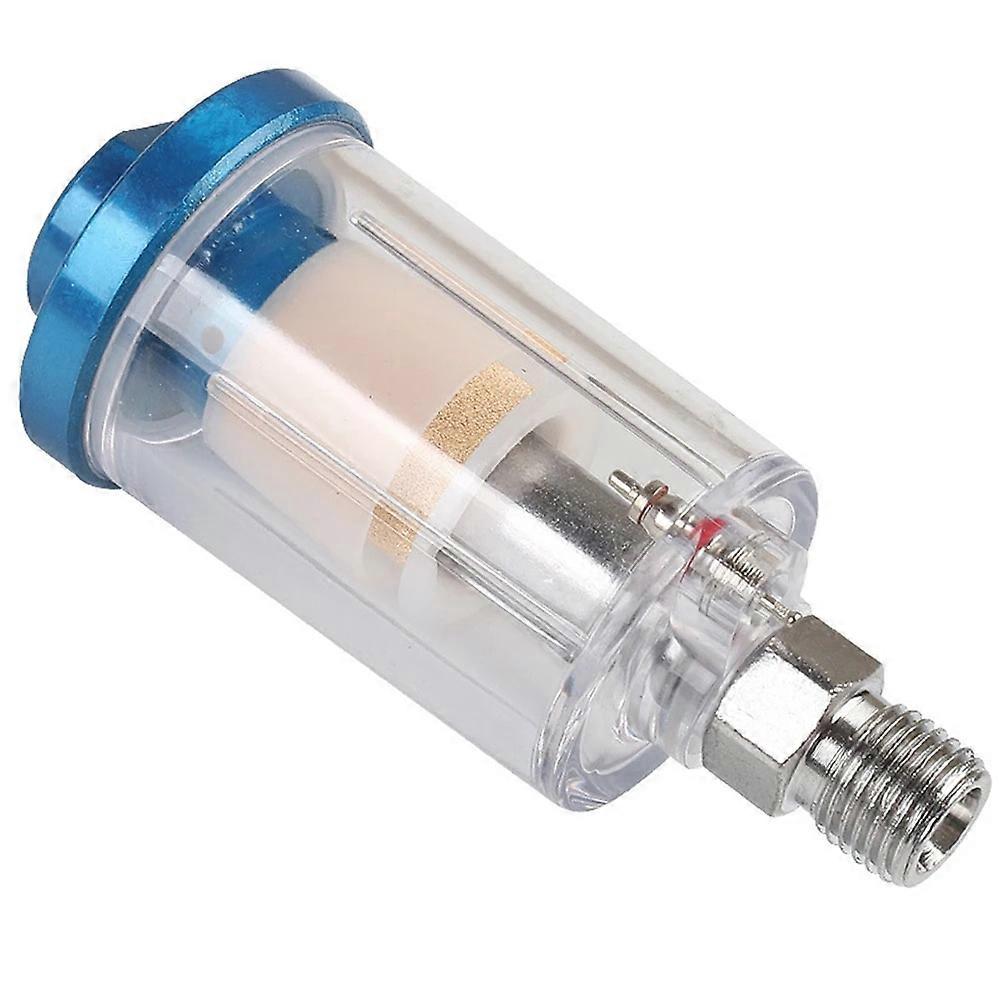 Oil Water Separation Filter Pneumatic Tool 1/4 Standard Thread Transparent Air Compressor Moisture Trap Air Filter