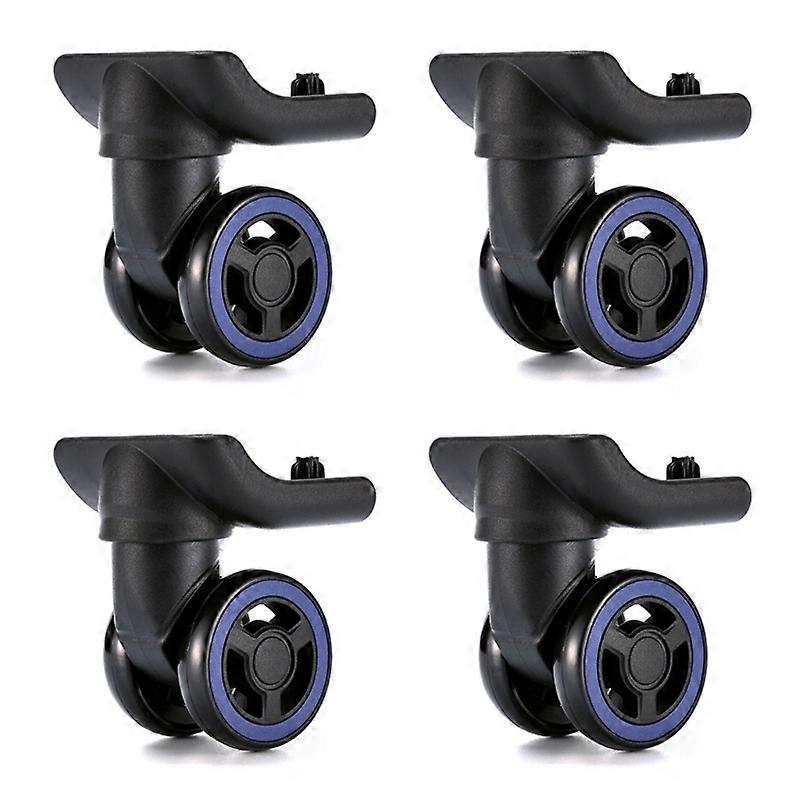 4Pcs/Pack Trolley Caster Replacement Suitcase Luggage Box Wheels Double Row