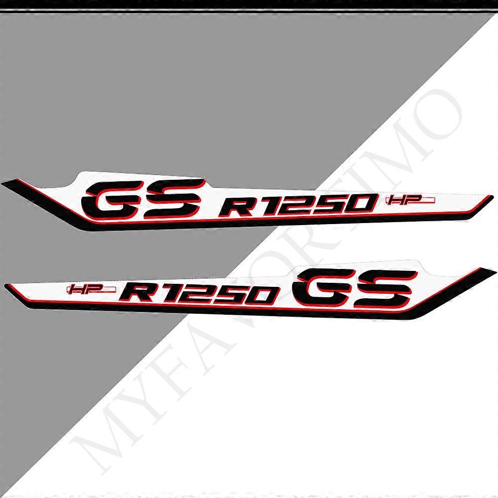 Tank Pad Protector Adventure Trunk Luggage Cases Windscreen Handguard R1250 R 1250 GS HP Stickers For BMW R1250GS