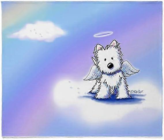 Rainbow Bridge Westie Throw Blanket Super Soft Fleece Plyšová Deka-ORFM340