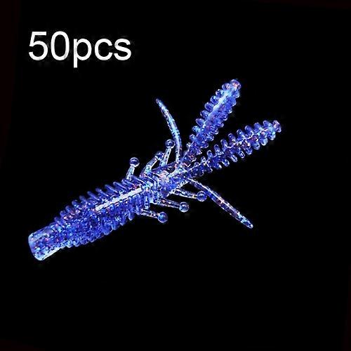 50pcs Large Reverse Threaded Floating Inverted Shrimp Bait
