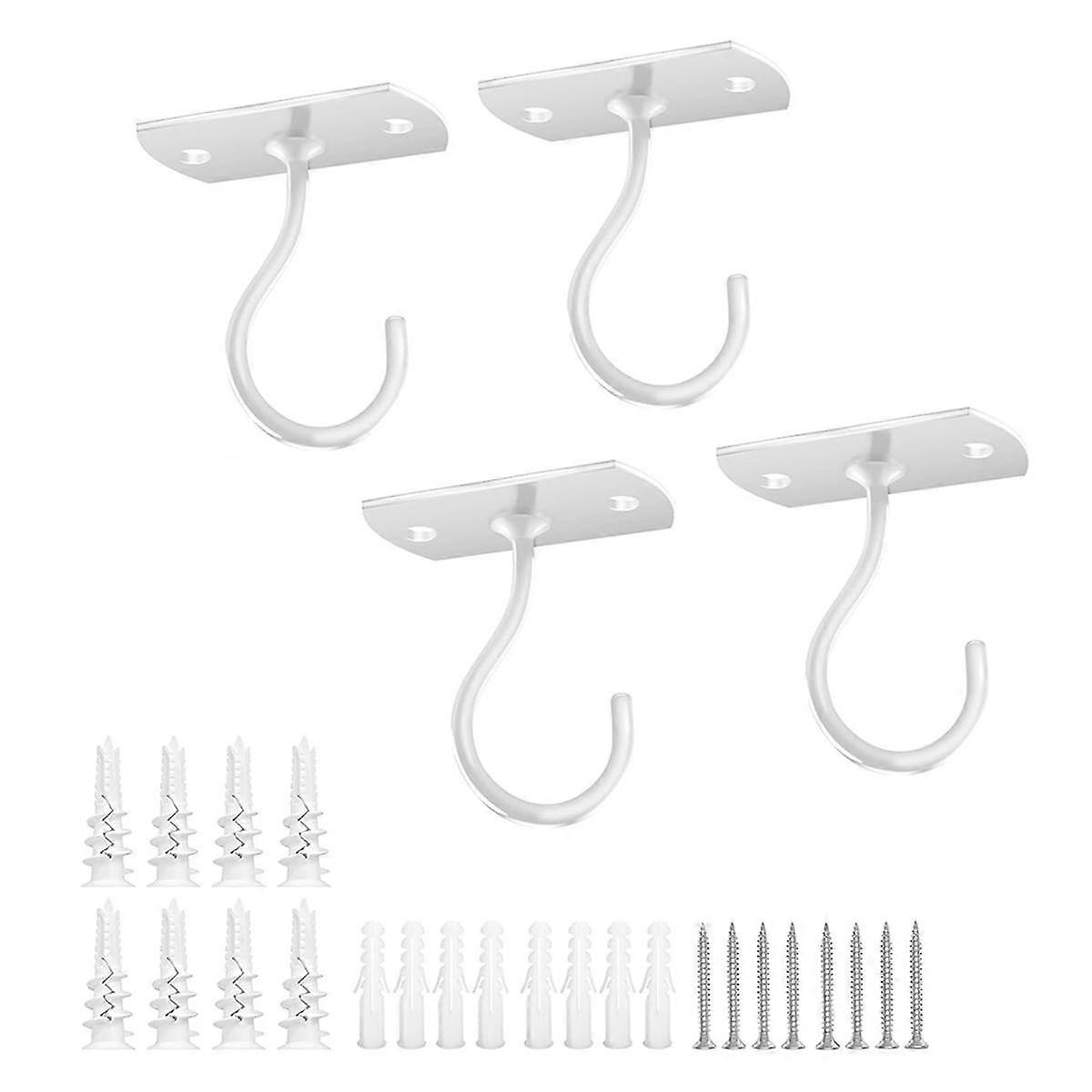 Ceiling Hooks for Hanging Plants, Plant Hooks for Hanging Bird Feeders, Lanterns, Wind Chimes, Flow