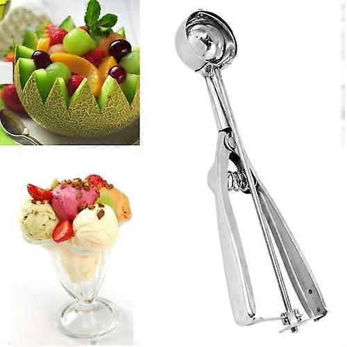 Dicker Edelstahl Eislöffel Obst Grablöffel 5cm