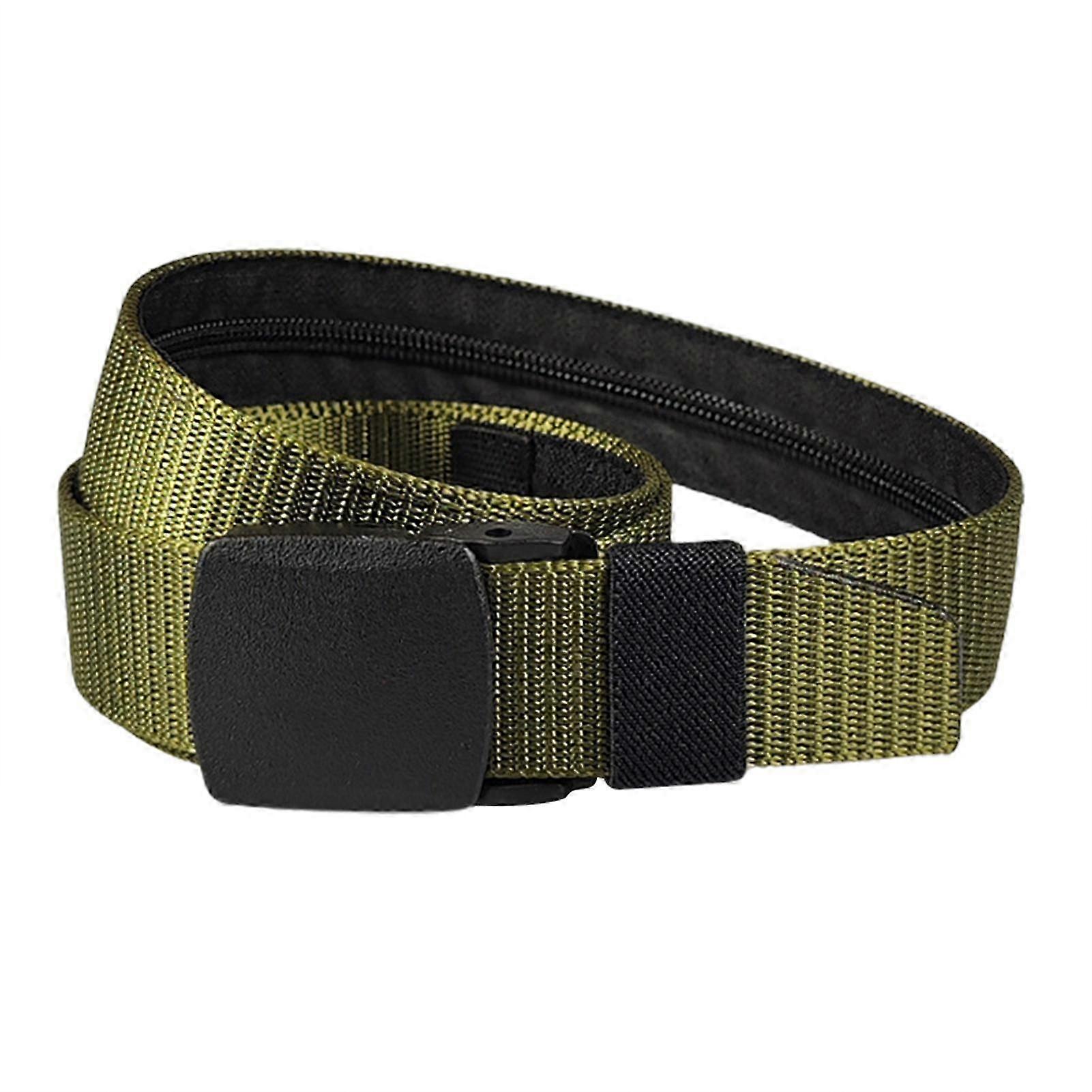 Ceinture antivol avec pochette à billets cachée Ceinture de conception réglable pour les voyages / sorties