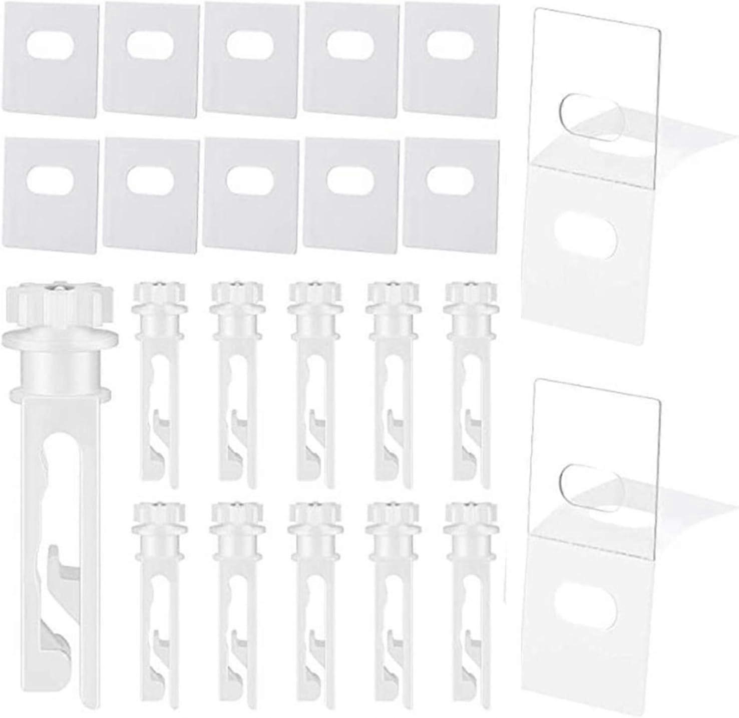 Multifunction Vertical Blinds Repair Tabs Easy to Install Slat Fixing Curtain Patch Kit Replacement Slats for