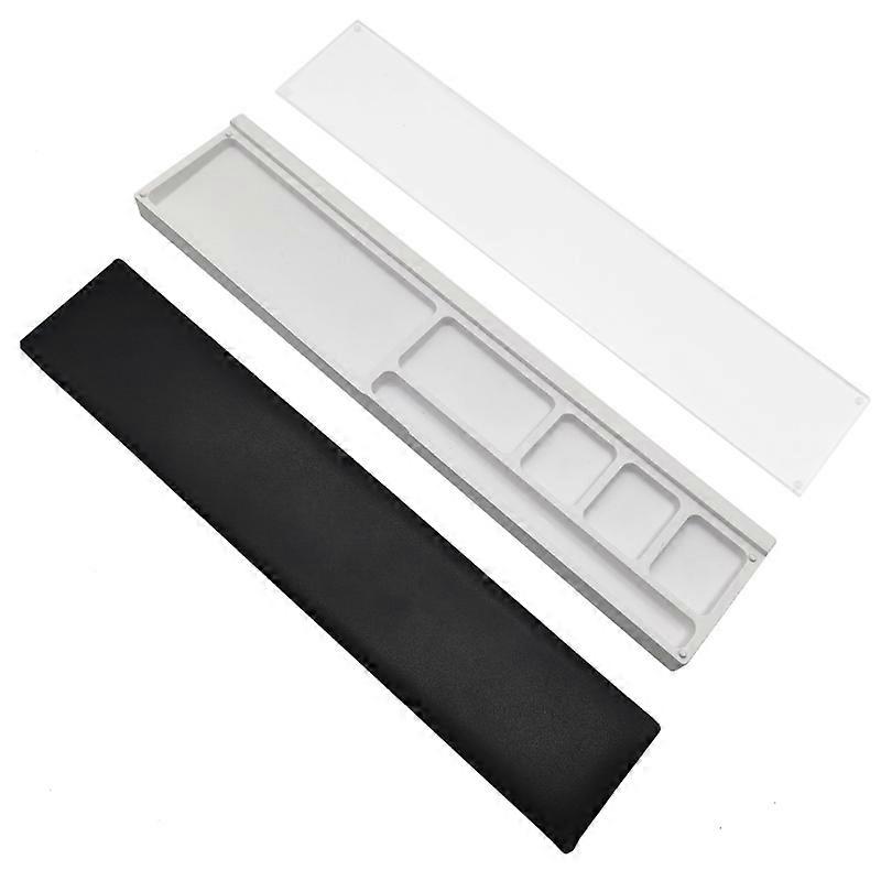 Keyboard Wrist Rest Pad Support with Desktop Partition Storage Case Ergonomic