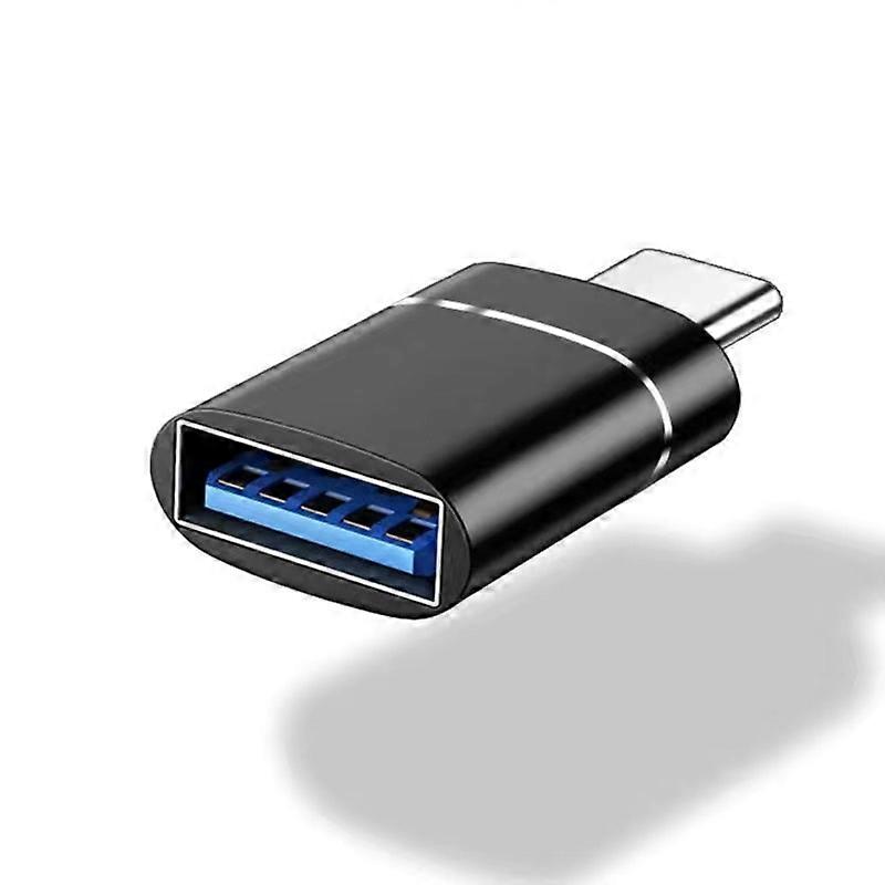 Convenient  Black/Golden for Type C to USB 3.0 OTG Safe  Adapter