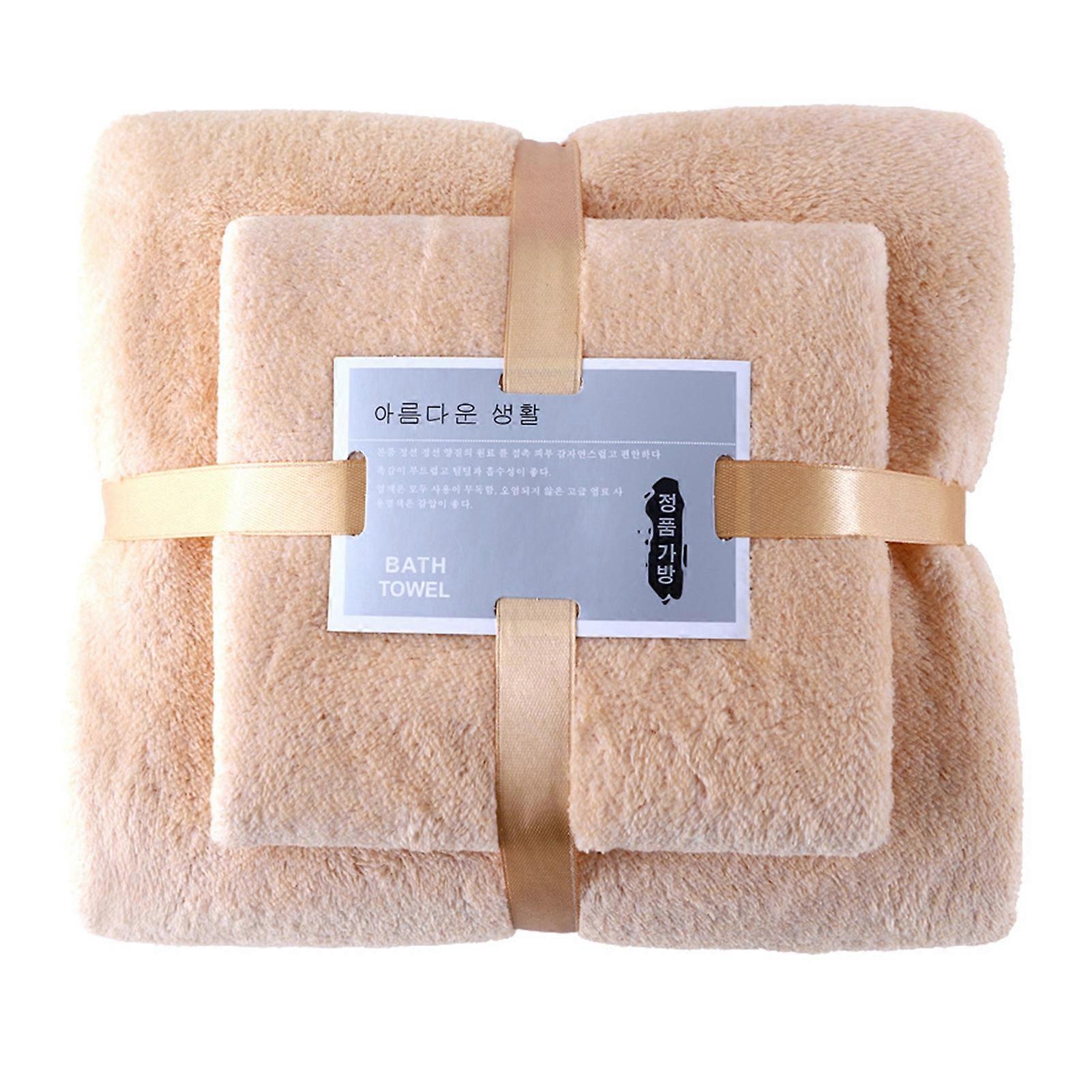 Bathroom Towel Friendly to Skin Ultra Soft Superior Absorbency Quick Dry Versatile Usability Bath Towel Set