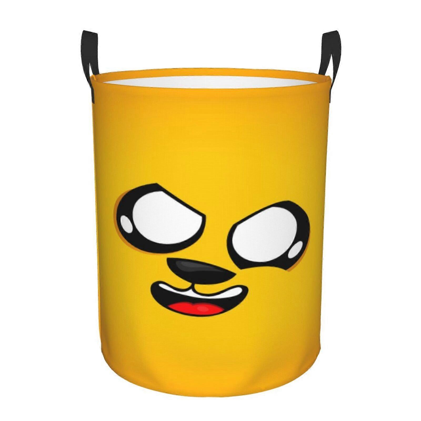 Mikecrack 3d Graphic Flame Laundry Basket Fire Flame Clothes Hamper Storage With Handle-SYS29240