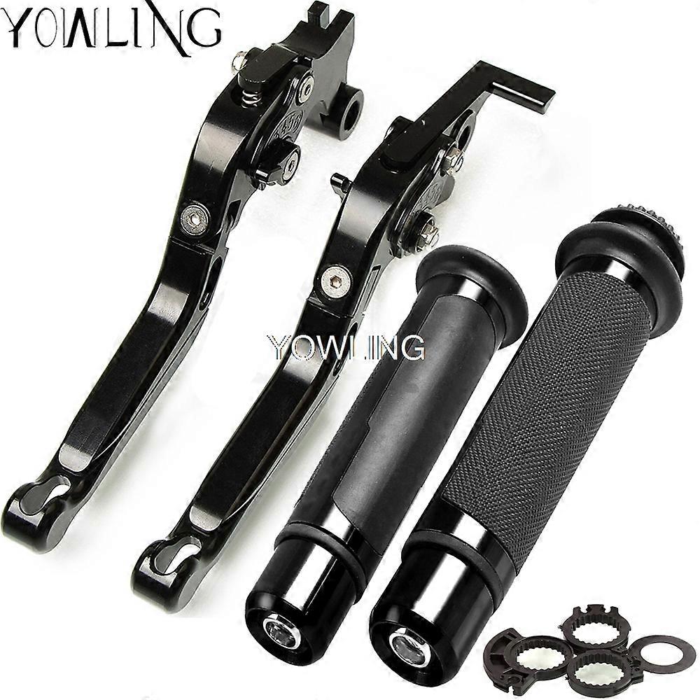 For Kawasaki ninja 400 ninja400 2018 Motorcycle Adjustable Folding Brake Clutch Levers Handlebar Hand Grips Handle bar Handbrake