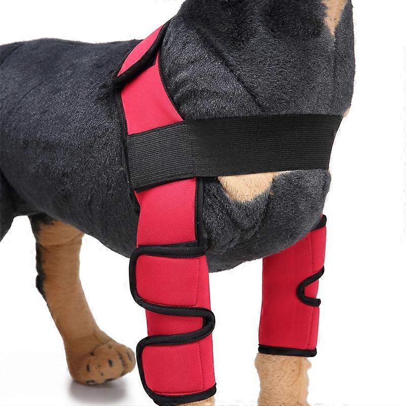 MIMIGO Dog Front Elbow Protector Support for Aid Arthritis, Rehabilitation, Poor Stability, Joint Injuries Injured Dogs Walk For Dog Recovery