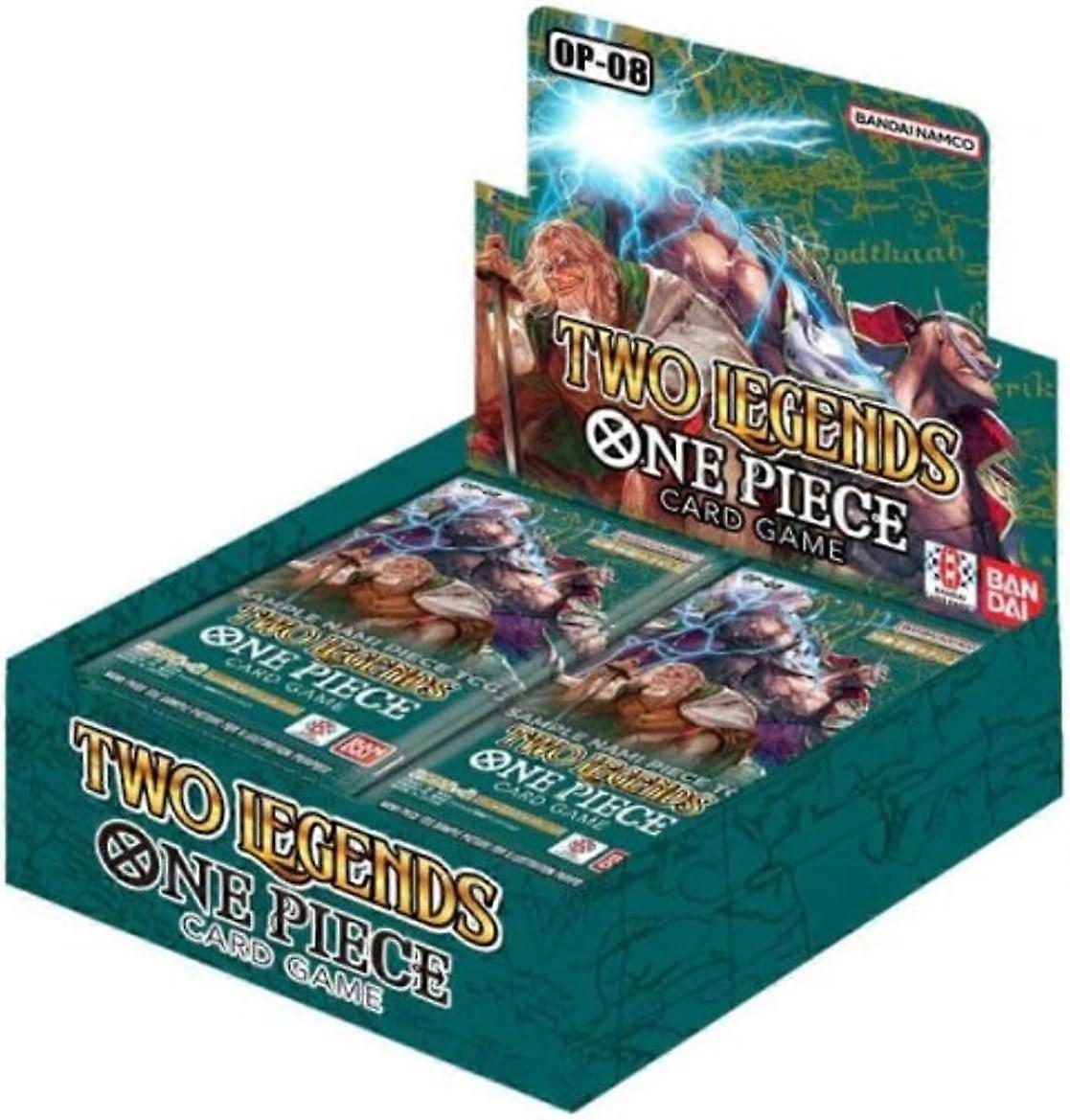 One Piece Card Game Booster Pack - Two Legends (OP-08) (Pack of 24)