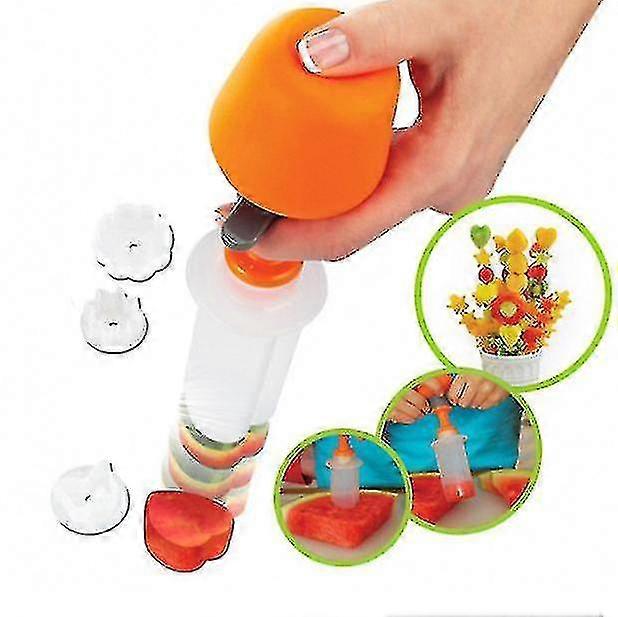 Fruit Carver Plastic Vegetable Carved Device Kitchen Mould Tool Chumian