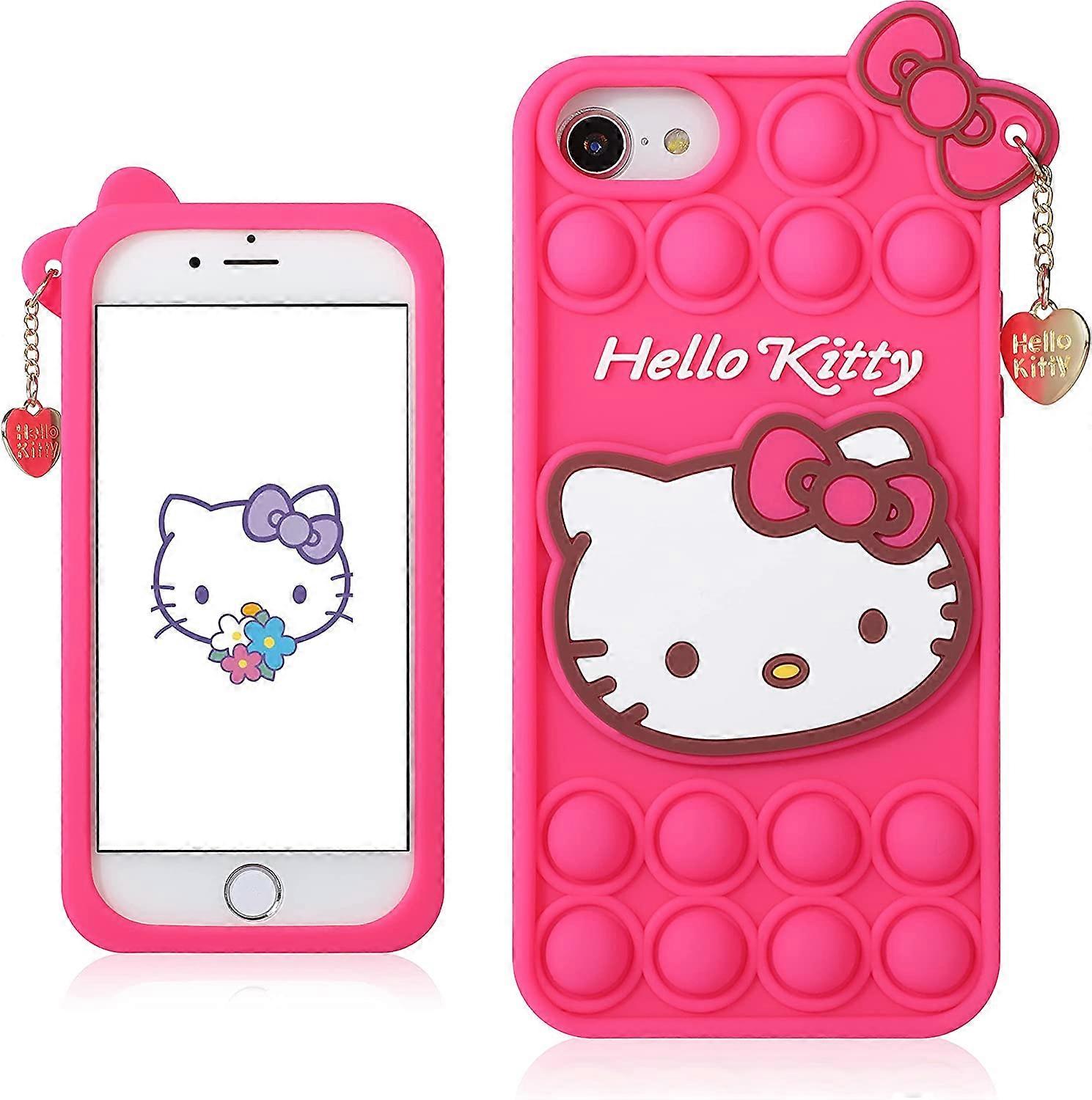 Rose Cat for iPhone 6/6S/7/8/SE 2020 Case Silicone Case?Design