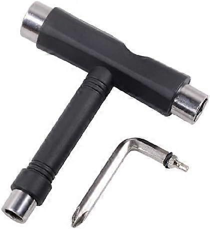 Black Skateboard Tools - All-in-One T-Tool