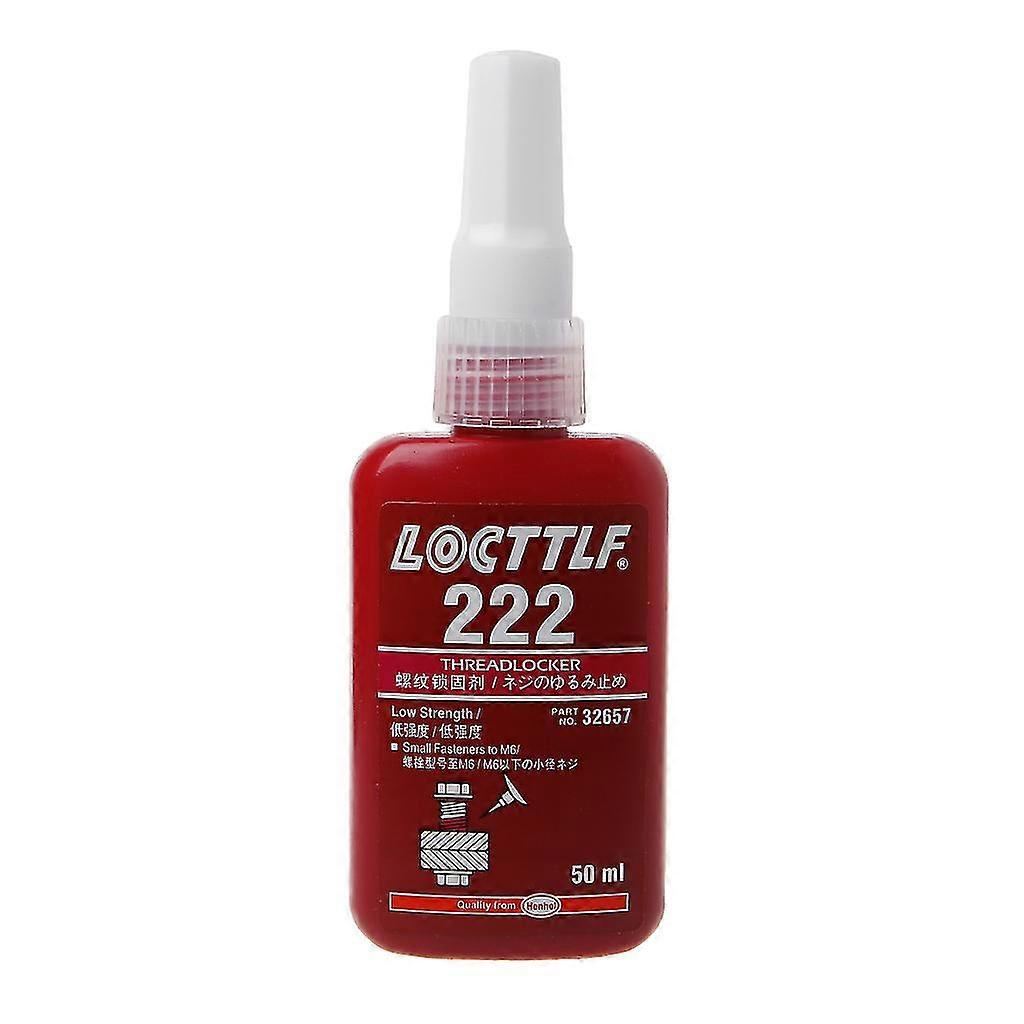 222 Thread Locker Adhésif Sealant Glue Locktite Prevent Oxydation Vis Utiliser 50m