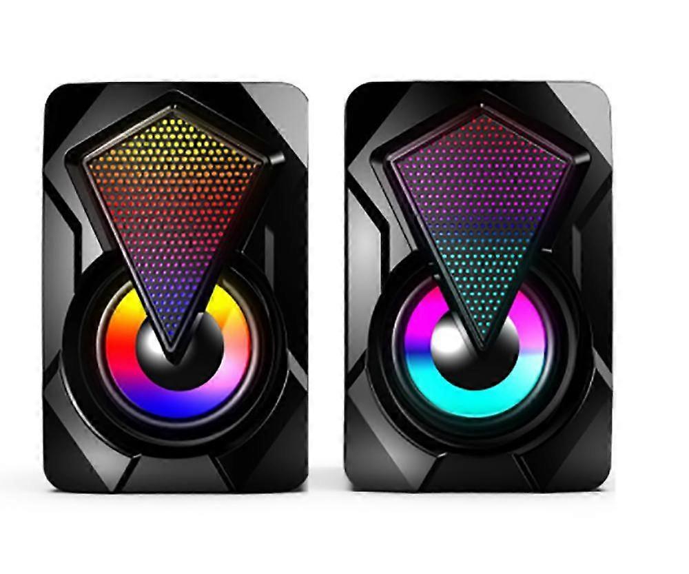 Computer Speakers - USB Powered Stereo Multimedia Volume Control