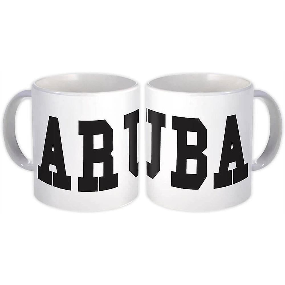 Gift Mug: Aruba Flag