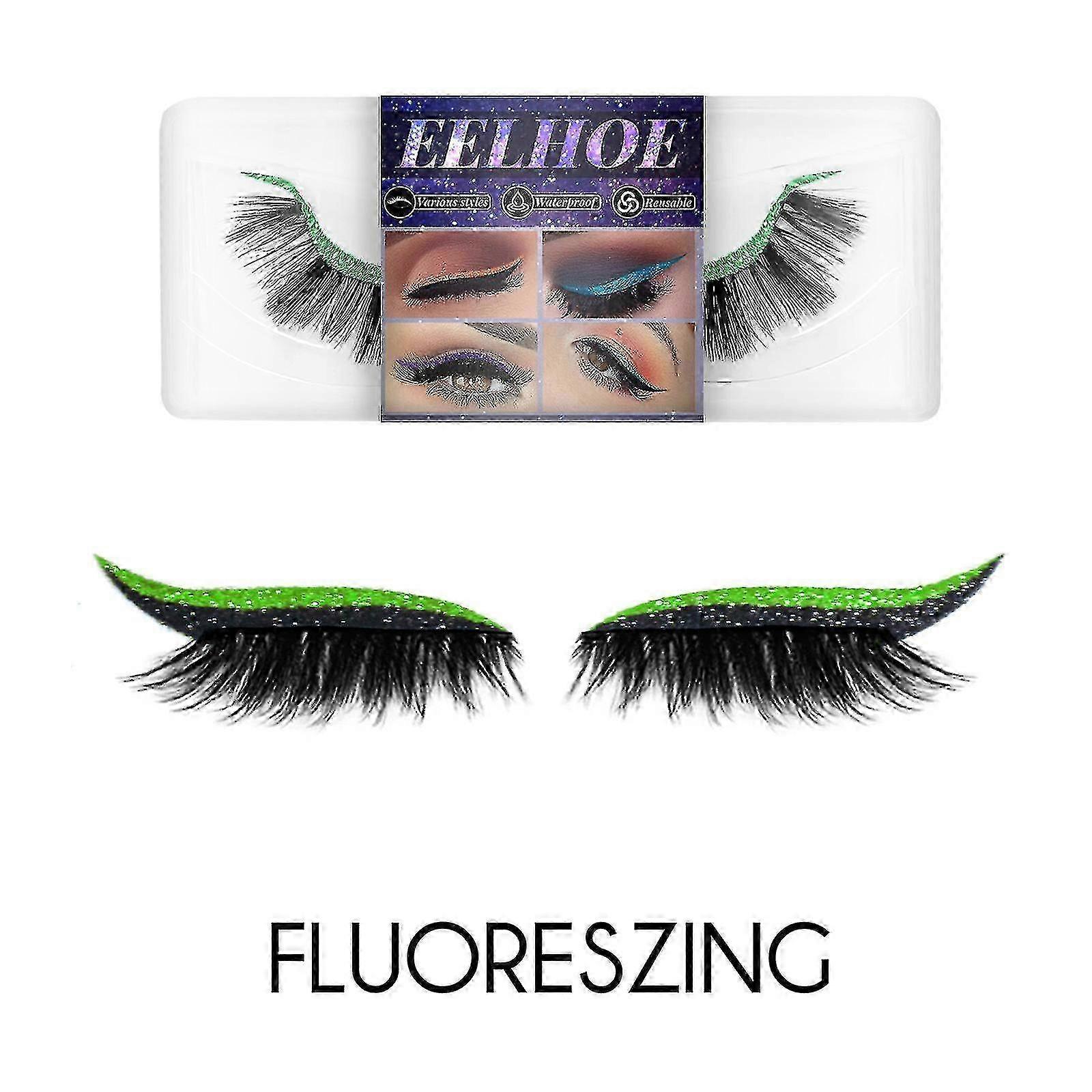 Leke Spot liimaton jäljitelmä vesi tekoripset itseliimautuvat tekoripset tarrat luomiväri eyeliner tarrat