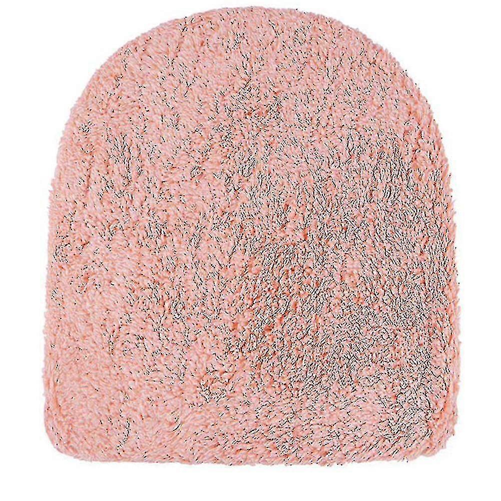 toalett lokk deksler for bad, mykt plysj sete vaskbart toalettlokk dekker 39cmx49cm