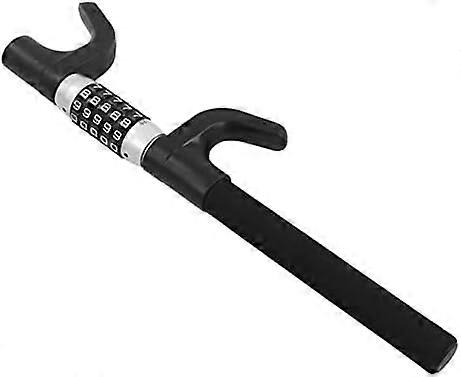 Steering Wheel Lock, Heavy Duty Car Security Anti-Theft Device, Universal Keyless Password, 5 Code Combination Car Lock, Retractable Security Lock