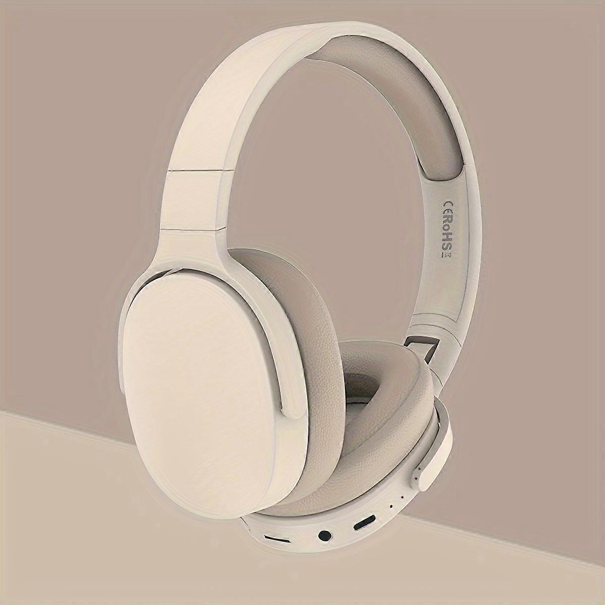 Wireless Noise Cancelling Gaming Headset with Long Battery Life - Foldable Headphones for Music on the Go