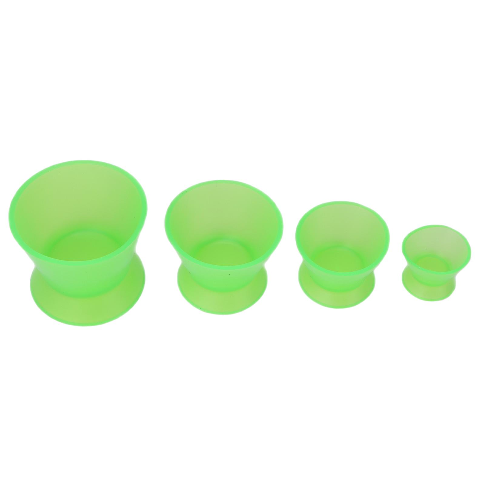 Silicone Mixing Bowls Set - 4 sizes - Durable Reusable for Face Mask more