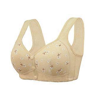Women's Front Closure Bra Full Coverage Comfortable Breathable Bra for Seniors,Hot