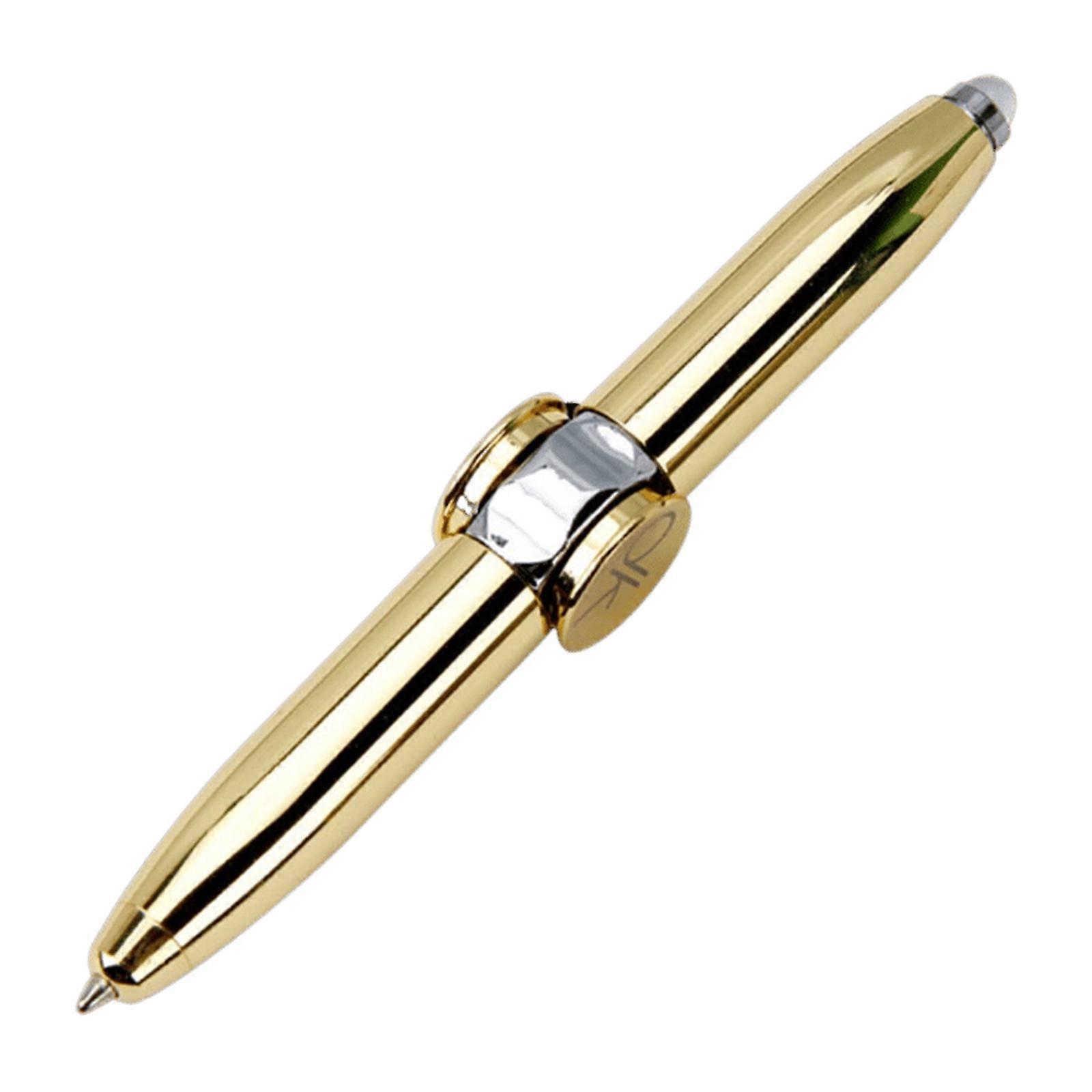 そわそわスピナーペングローインザダークLEDスピニングイースターギフト男性/女性用