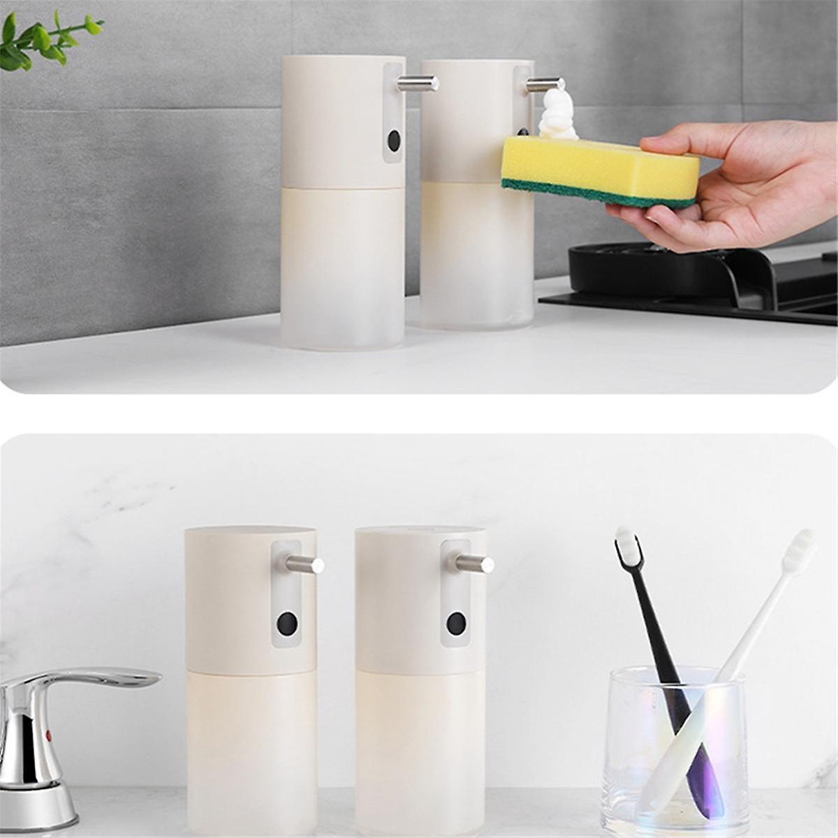 Automatic Foam Soap Dispenser Rechargeable Non-Contact Foam Soap Dispenser Suitable for Bathroom and Kitchen