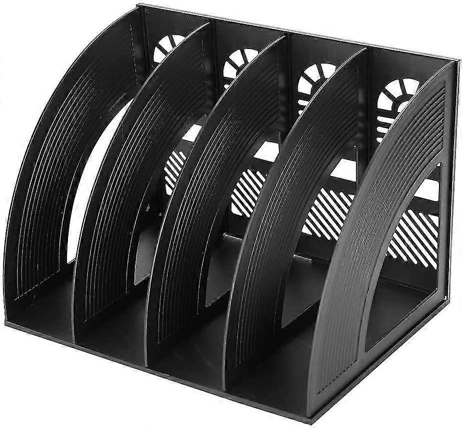 Office Storage Box Filing Module 4 * Diy Compartments Shelf Organizer Storage Bin Polypropylene File Holder Sorter