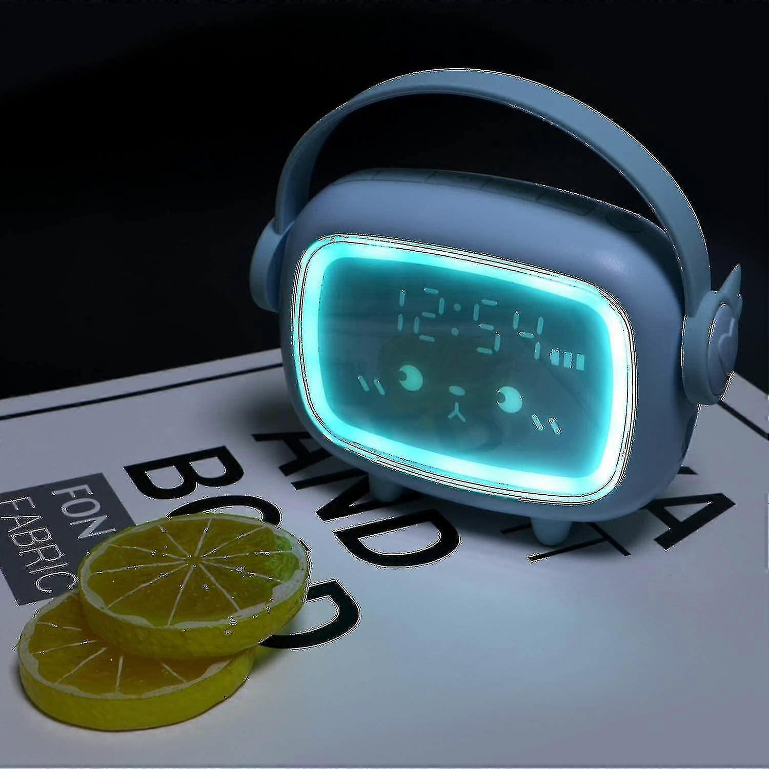 Children's Digital Alarm Clock in Blue