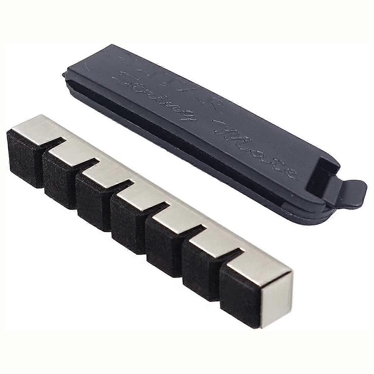 Guitar Bass String Mute Noise Reducer Damper Kit for Folk Acoustic Classical Guitars Practice