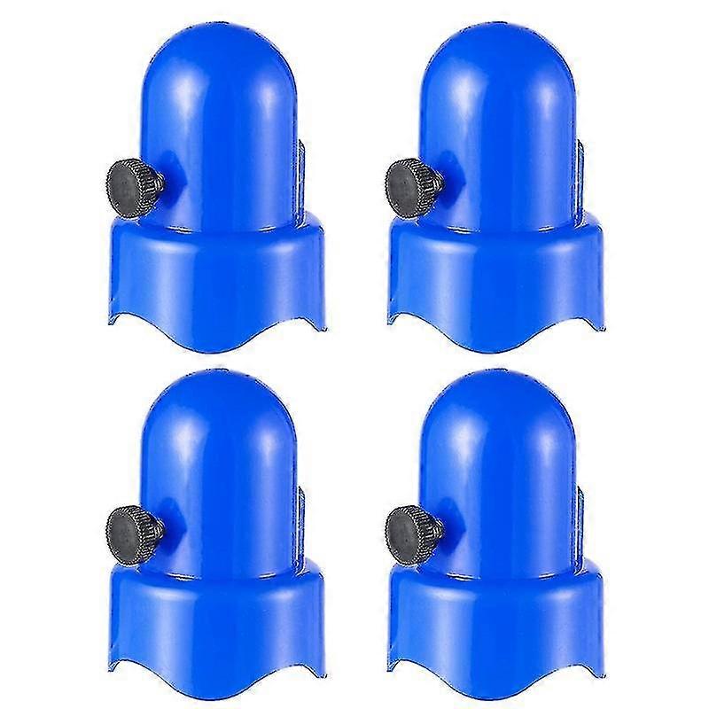 4pcs Trampoline Po-le Caps Replacement Mini Trampoline Leg Caps 38mm Diameter
