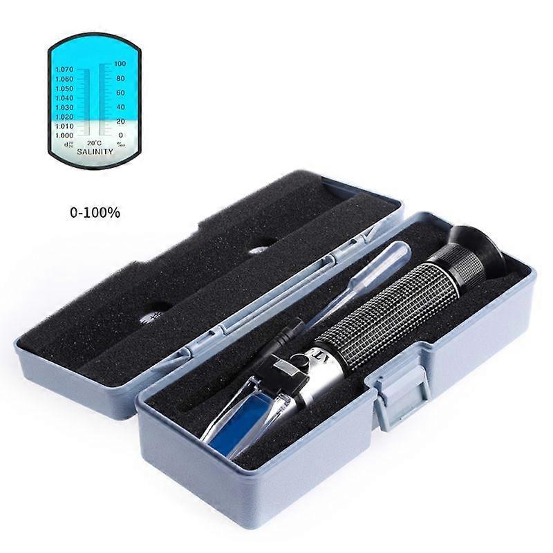 Accurately Salinity Salt Refractometer Hydrometer For Fish Tank Aquarium 0%-10% MY9_25
