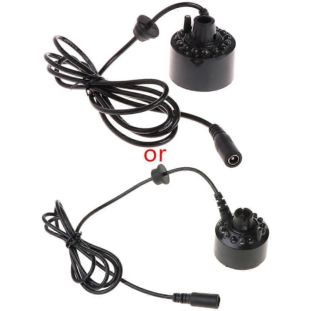 Mini Foggers Mist Maker met 12 LED-verlichting Water Vijver Tuin Fontein Fogger
