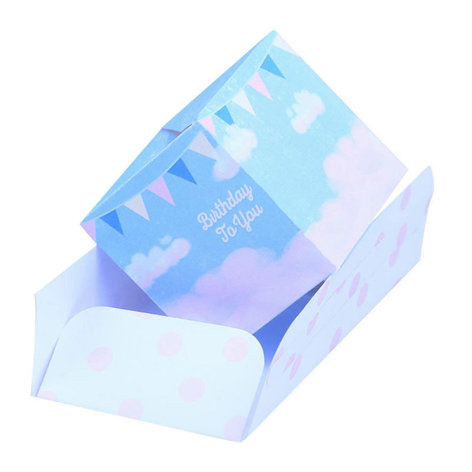 Exploding Surprise Box Greeting Birthday Blessing Card with Envelope Gift