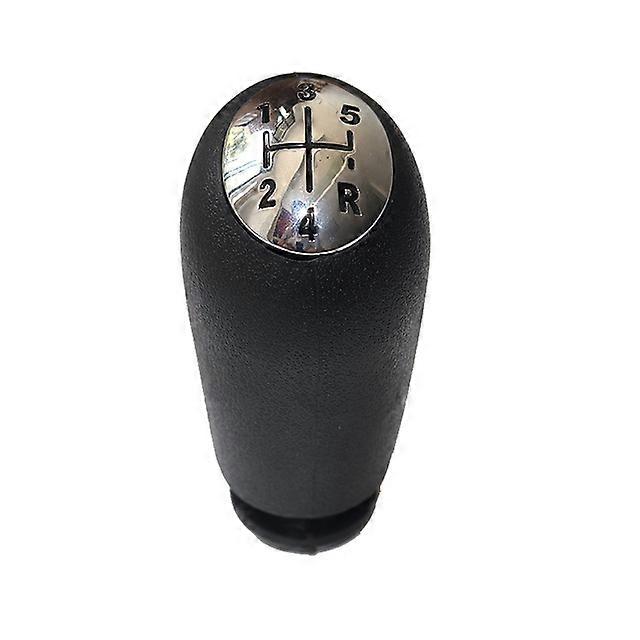 5/6 Speed Chrome Car MT Gear Shift Knob Sleeve Adapter Lever for Renault Megane II MK2 Scenic 2 Clio 3 III MK3
